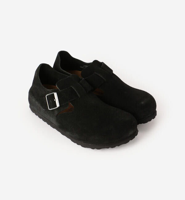  「BIRKENSTOCK | London LEVE BLACK WOMEN」|スリッポン|