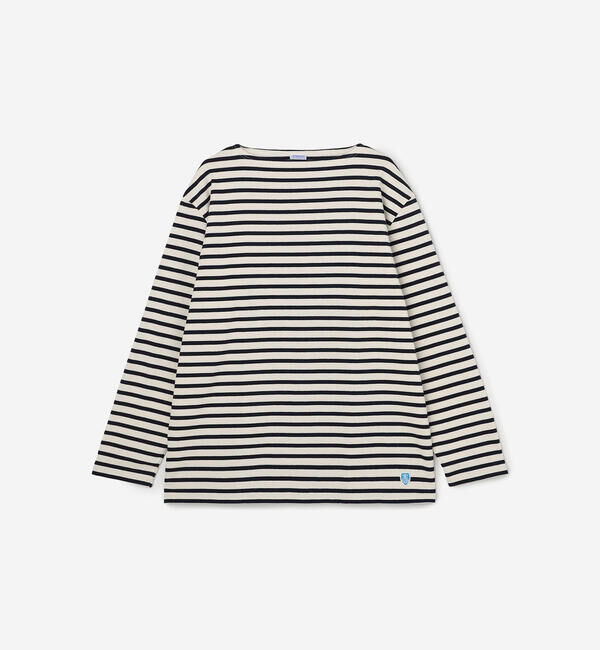 ORCIVAL「ORCIVAL | コットンロード フレンチバスクシャツ ビッグサイズ MEN」|Tシャツ・カットソー|ECRU系1