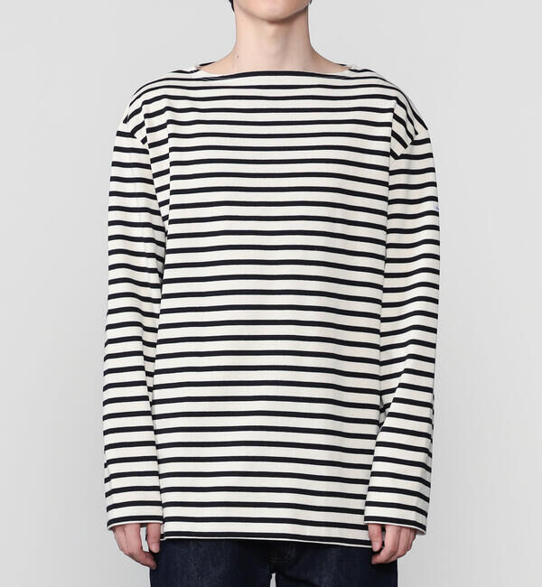 ORCIVAL「ORCIVAL | コットンロード フレンチバスクシャツ ビッグサイズ MEN」|Tシャツ・カットソー|