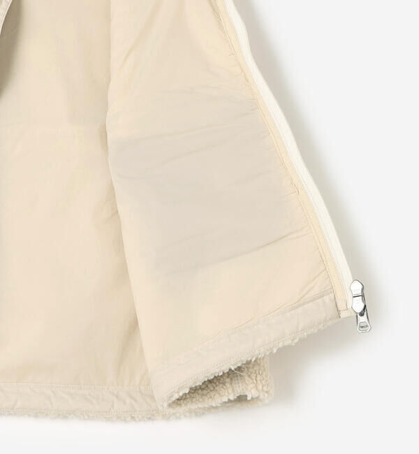 GYMPHLEX「Gymphlex | ライトボア ショートベスト WOMEN」|ダウンベスト・ベスト|