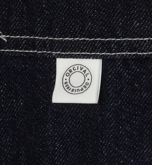 ORCIVAL「ORCIVAL | コットンヘンプデニム カバーオール WOMEN」|デニムジャケット|