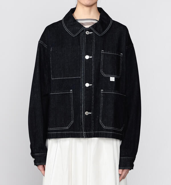 ORCIVAL「ORCIVAL | コットンヘンプデニム カバーオール WOMEN」|デニムジャケット|