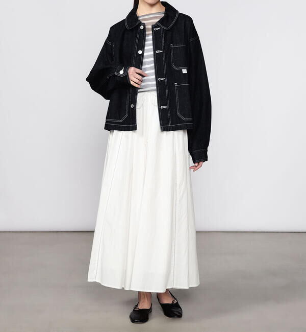 ORCIVAL「ORCIVAL | コットンヘンプデニム カバーオール WOMEN」|デニムジャケット|