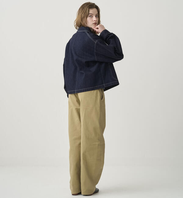 ORCIVAL「ORCIVAL | コットンヘンプデニム カバーオール WOMEN」|デニムジャケット|