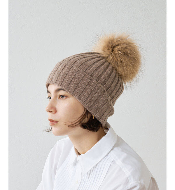  「PONPON ニットCAP」|ハット|