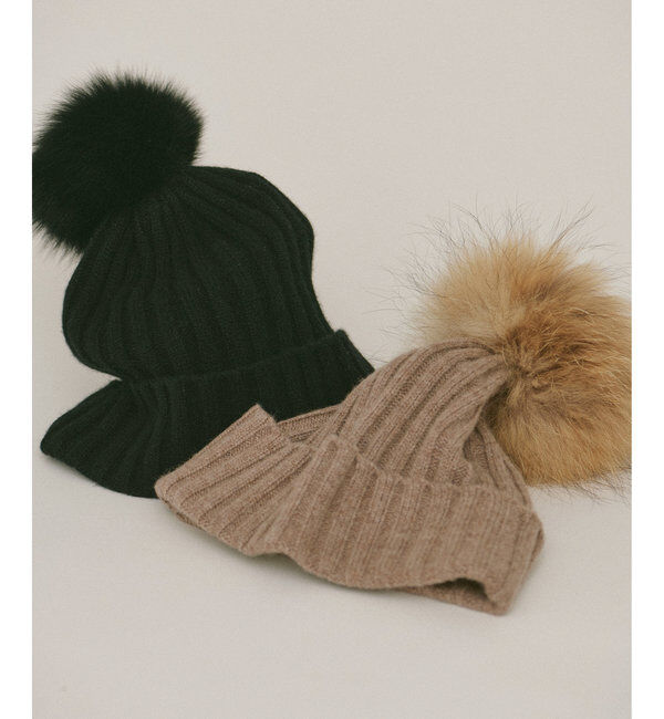  「PONPON ニットCAP」|ハット|