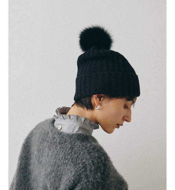  「PONPON ニットCAP」|ハット|