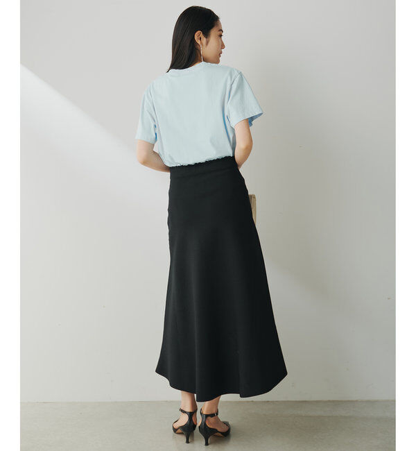  「ガーターニットフレアスカート」|スカート|