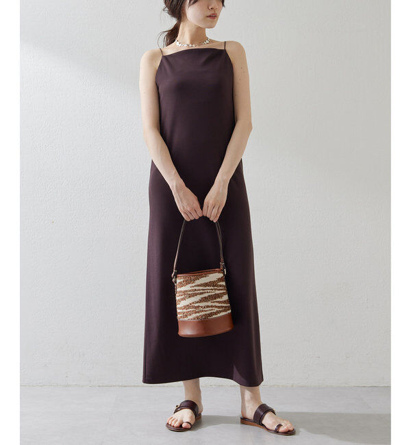  「カットジョーゼットワンピース」|ワンピース|