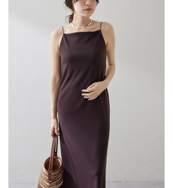  「カットジョーゼットワンピース」|ワンピース|