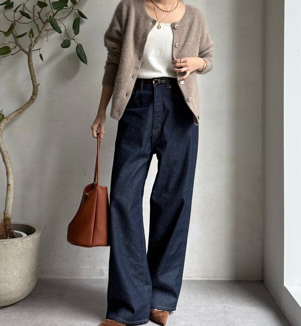  「スクエアニットタンク」|ニット・セーター|