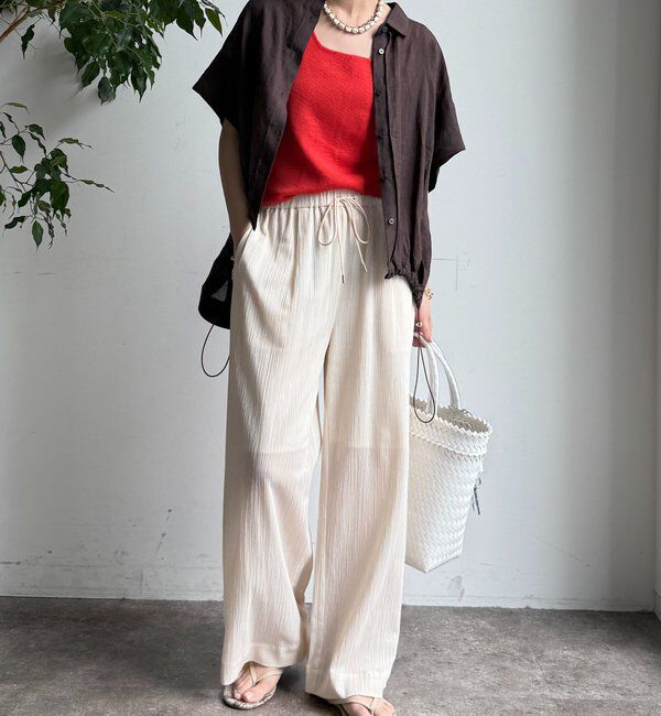  「スクエアニットタンク」|ニット・セーター|