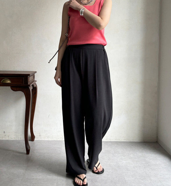  「スクエアニットタンク」|ニット・セーター|