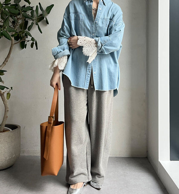  「リヨセルデニムシャツ」|シャツ・ブラウス|