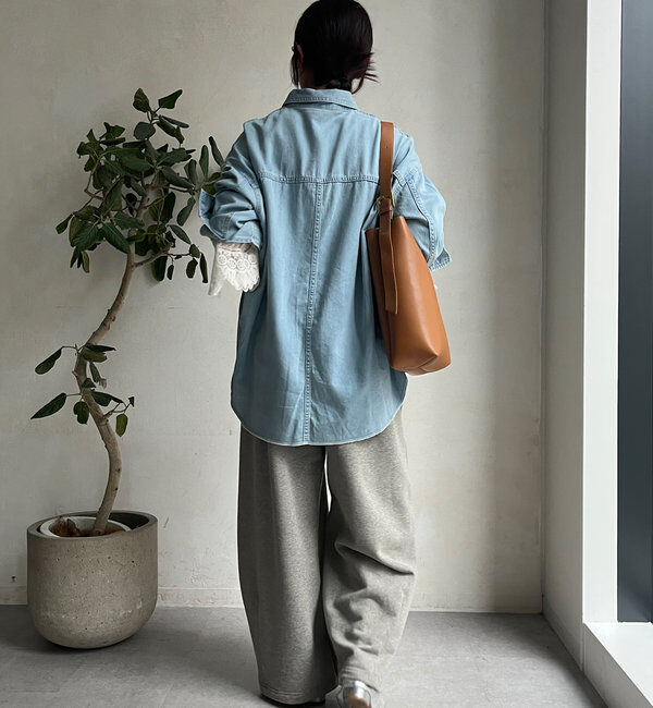  「リヨセルデニムシャツ」|シャツ・ブラウス|