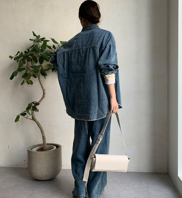  「リヨセルデニムシャツ」|シャツ・ブラウス|