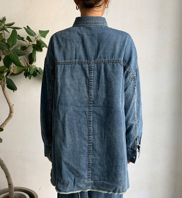  「リヨセルデニムシャツ」|シャツ・ブラウス|