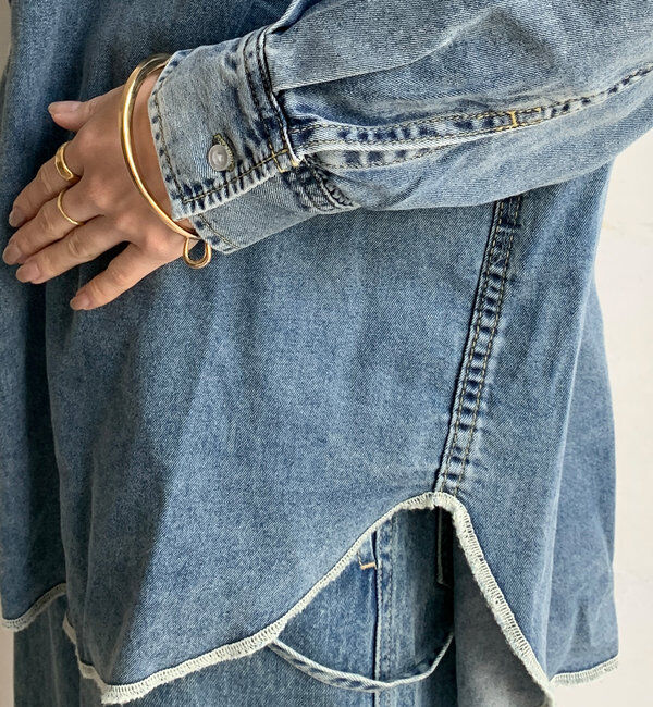  「リヨセルデニムシャツ」|シャツ・ブラウス|