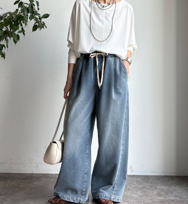  「バック布帛切替プルオーバー」|シャツ・ブラウス|