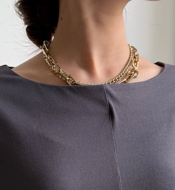  「バック布帛切替プルオーバー」|シャツ・ブラウス|