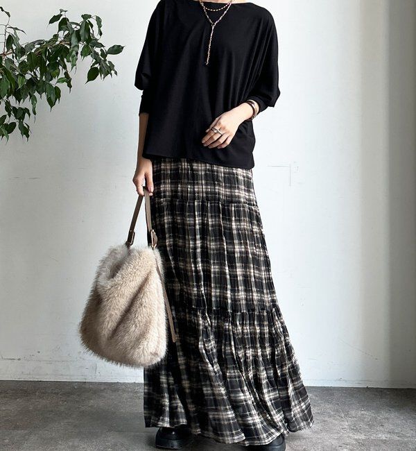  「バック布帛切替プルオーバー」|シャツ・ブラウス|