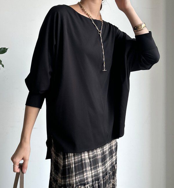  「バック布帛切替プルオーバー」|シャツ・ブラウス|
