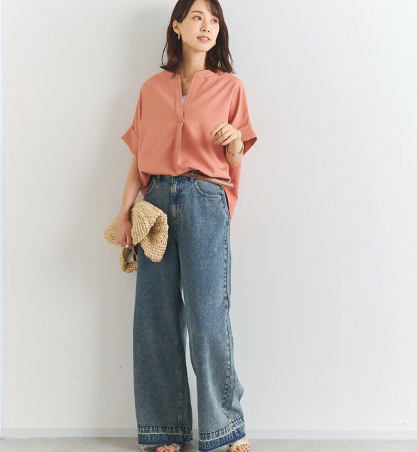  「《オンオフ着まわせる》ニュアンススリーブスキッパーブラウス」|シャツ・ブラウス|