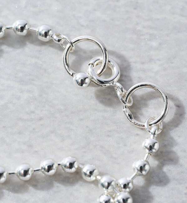  「【アレンジして楽しめる】ボールチェーンロングネックレス」|ブローチ・コサージュ|