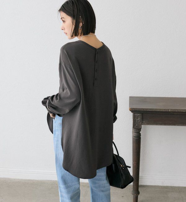  「【さらっと着やすい！/冷房・日焼け対策◎】ジョーゼットポケットブラウス」|シャツ・ブラウス|