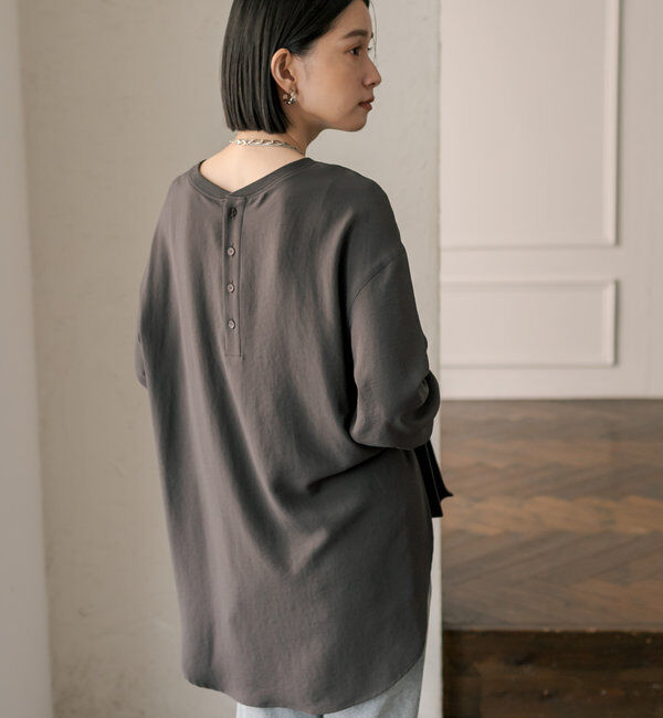  「【さらっと着やすい！/冷房・日焼け対策◎】ジョーゼットポケットブラウス」|シャツ・ブラウス|