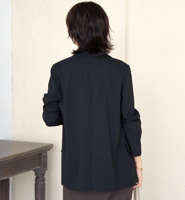  「【オンオフ着れる】ライトピークドラペルジャケット」|テーラードジャケット|