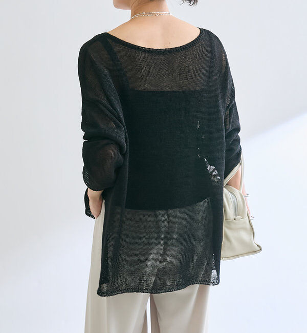  「メランジルーズニット」|ニット・セーター|