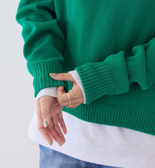  「予約【A・MONN.:.(アモン)】Vネックニットプルオーバー」|ニット・セーター|