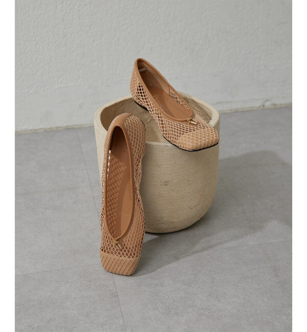  「【2.718】メッシュフラットシューズ」|その他|