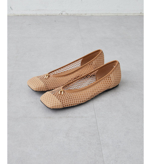  「【2.718】メッシュフラットシューズ」|その他|