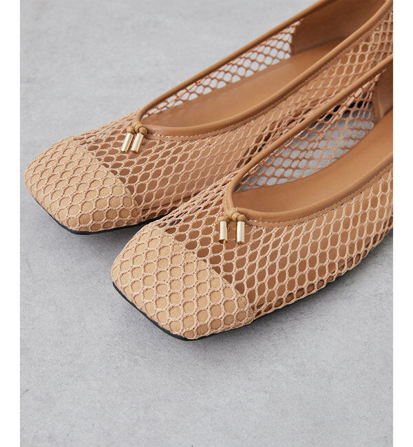  「【2.718】メッシュフラットシューズ」|その他|