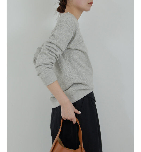  「【HERITANOVUM】レース付き裏毛スウェット」|Tシャツ・カットソー|