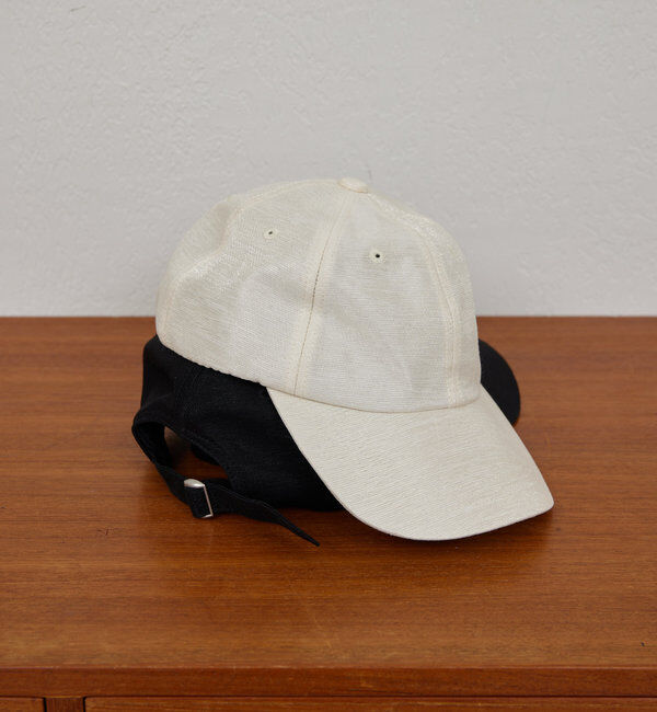  「ローキャップ」|ハット|アイボリー