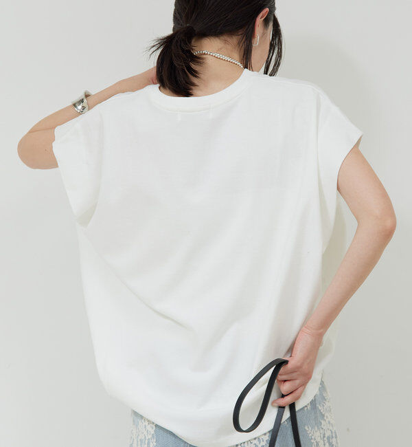  「タックコクーンTシャツ」|Tシャツ・カットソー|