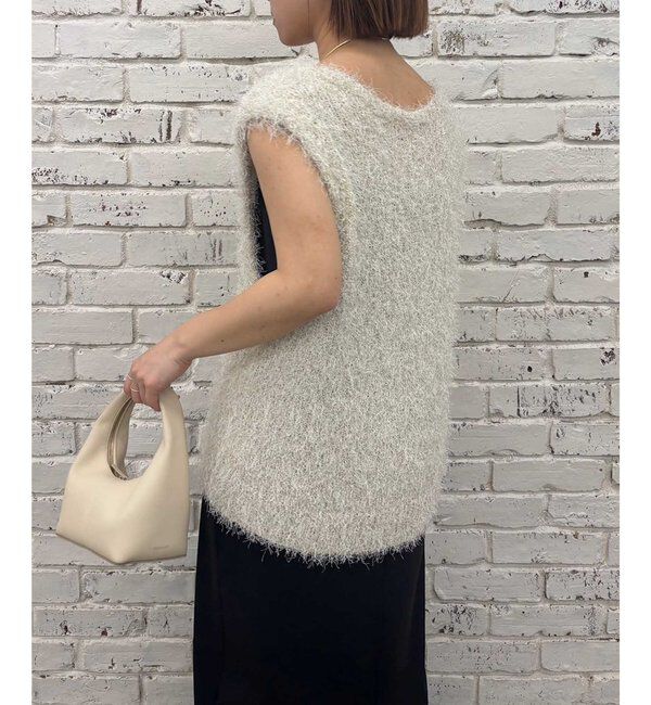  「シャギーニットベスト」|ニット・セーター|