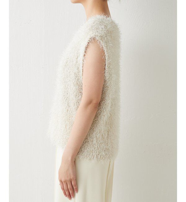  「シャギーニットベスト」|ニット・セーター|