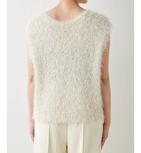  「シャギーニットベスト」|ニット・セーター|