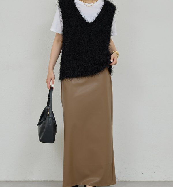  「シャギーニットベスト」|ニット・セーター|