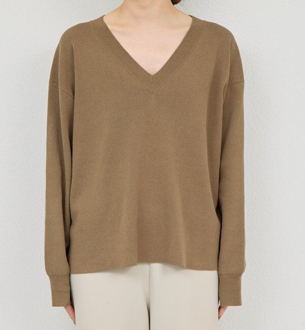  「【セットアップ対応】Vニット」|ニット・セーター|