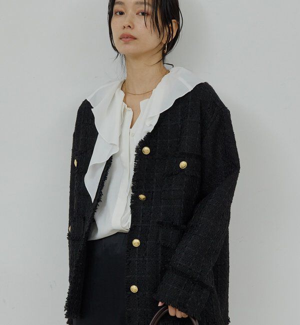  「ツイードジャケット」|ベスト・ジレ|