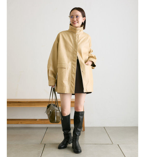  「フェイクレザーブルゾン」|その他|