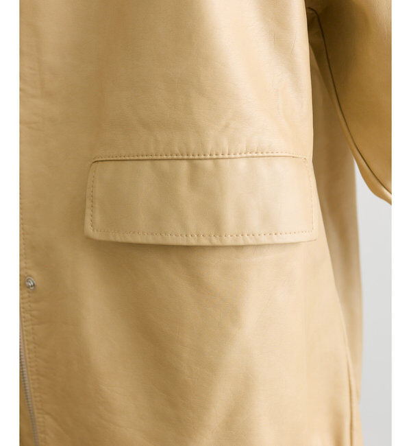  「フェイクレザーブルゾン」|その他|