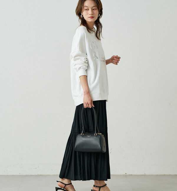  「【3サイズ展開】サテンティアードキャミワンピース」|ワンピース|