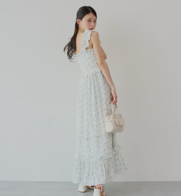  「【5色展開】フリルデザインベアワンピース」|ワンピース|