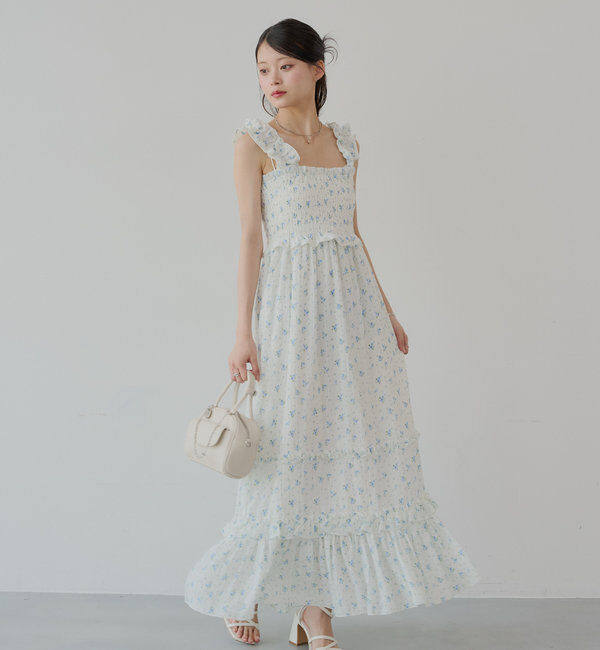  「【5色展開】フリルデザインベアワンピース」|ワンピース|